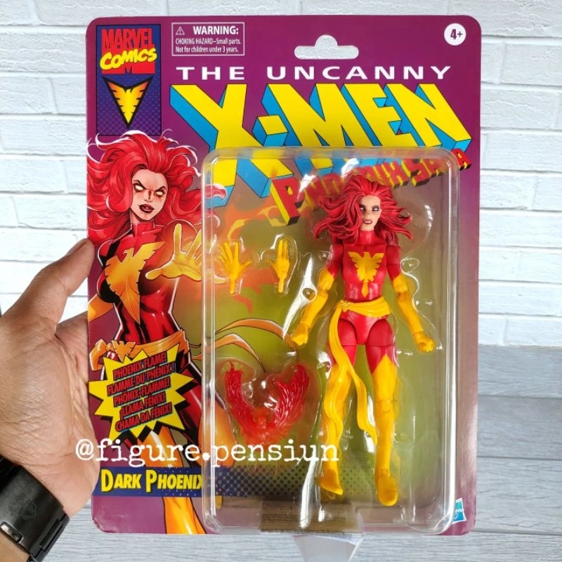 MARVEL LEGENDS VINTAGE RETRO DARK PHOENIX X-MEN UNCANNY HASBRO ACTION FIGURE