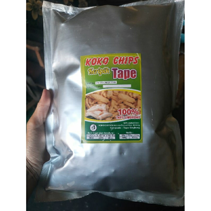 

Keripik Tape Renyah Manis Gurih Khas Malang 500gr