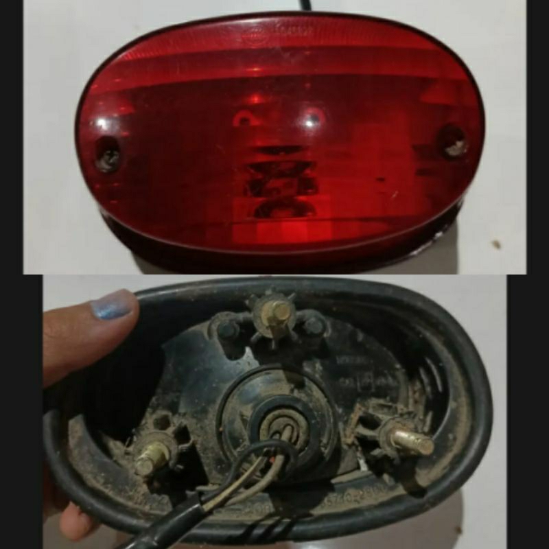 lampu stop belakang thunder 125 original