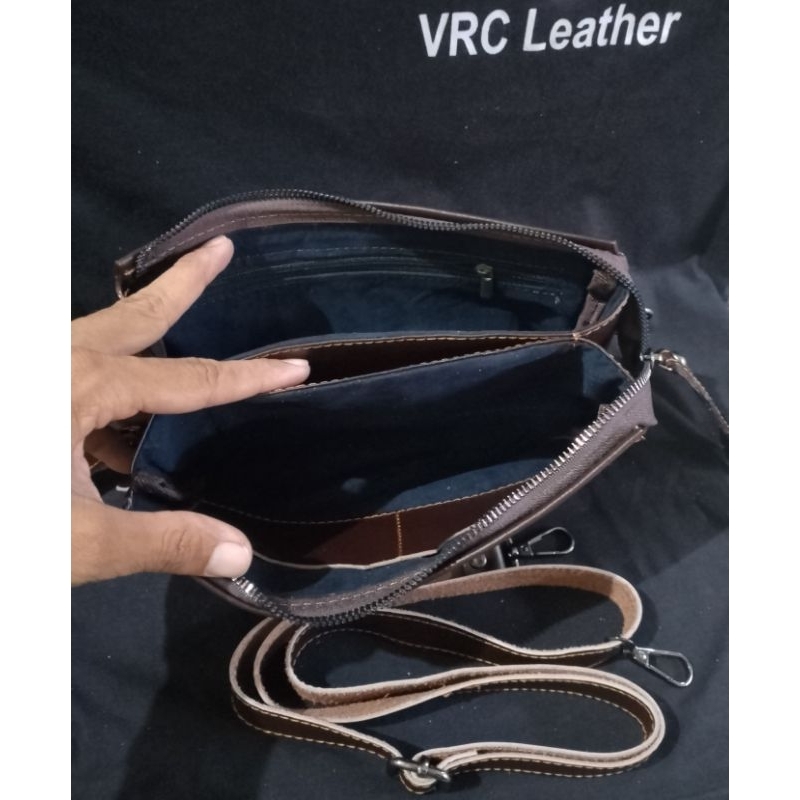 Handbag Tas Tangan Pria / Wanita Kulit Sapi Asli Original