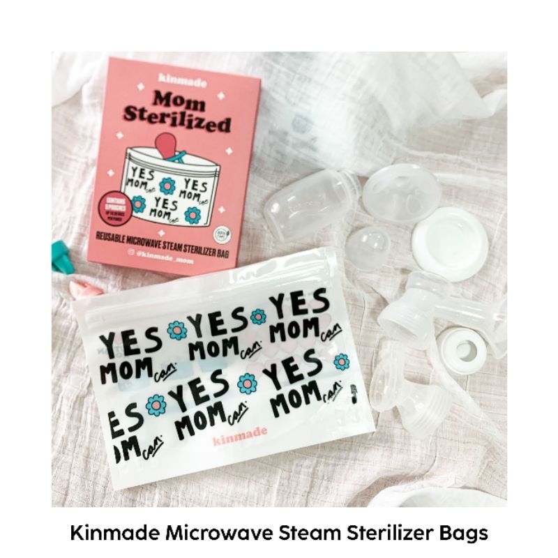 Kinmade Microwave Steam Sterilizer Bags / Kantong Sterilizer Botol Susu