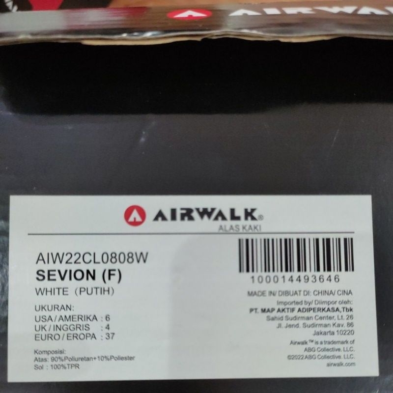 Sepatu Airwalk Sevion (F)
