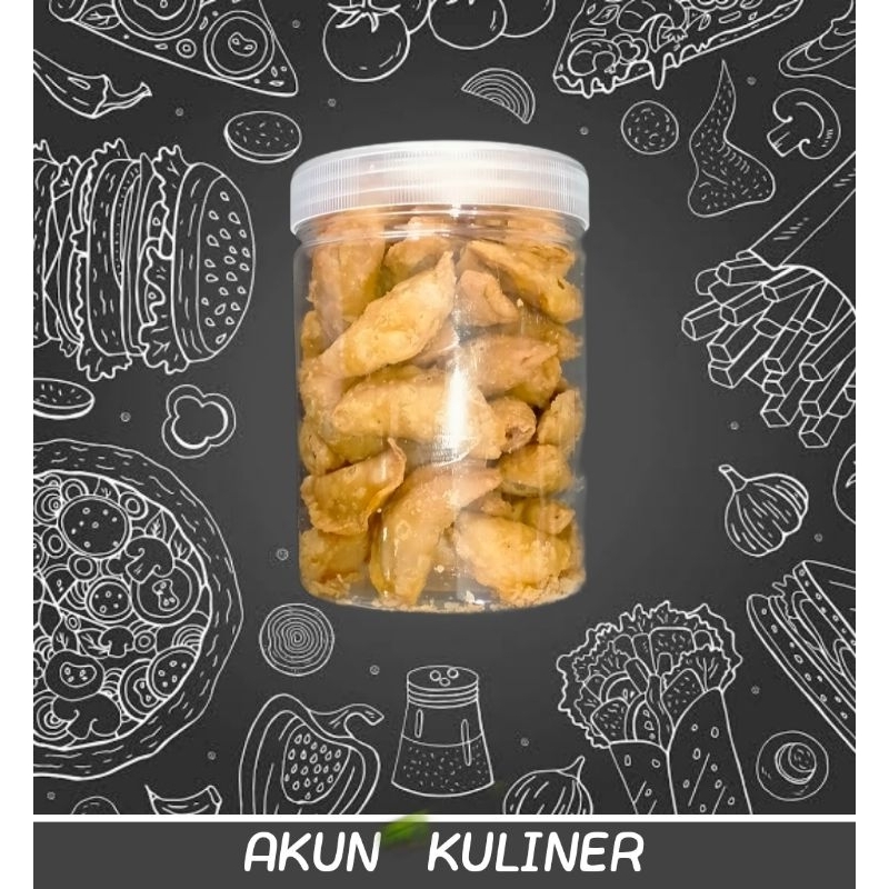 

pastel Mini rasa udang toples 800ml