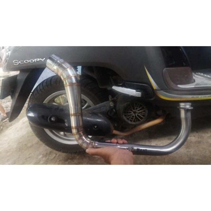 pipa leheran knalpot racing jengat ngacung ndengak sunmori Mio beat inlet 38 dan inlet 50