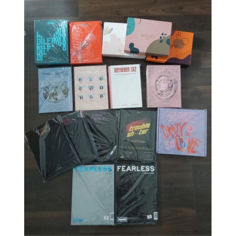 [booked] ALBUM ONLY IZONE BLOOMIZ SET