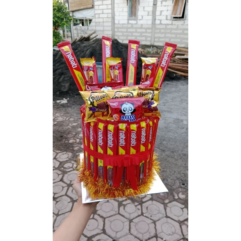 

Snack tower/ snack cake