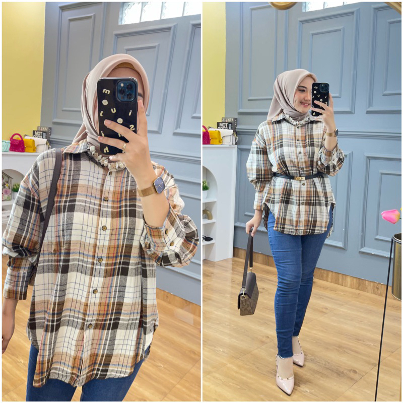 Kemeja Flanel