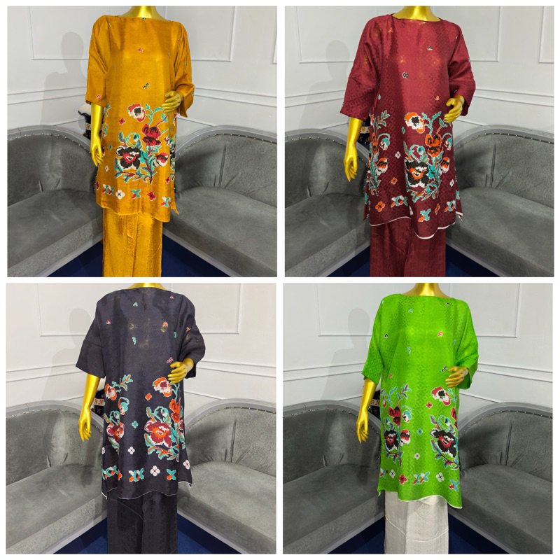 Set Tunik Lagosi (Atasan & Bawahan) Rok Lilit