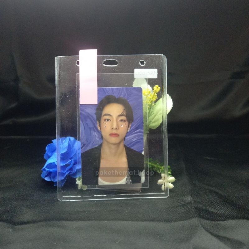 V BTS - Official  Photocard BTS MOTS ON:E Photobook Route & Clue PC Kim Taehyung Harga Underprice / 