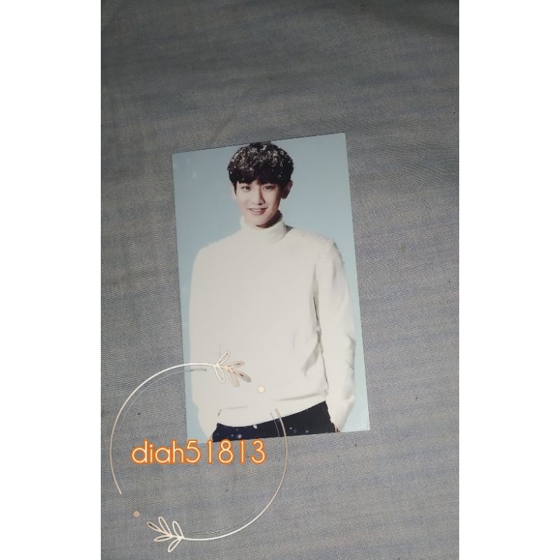 Photocard Park Chanyeol EXO - Album Sing For You Official (Rare)