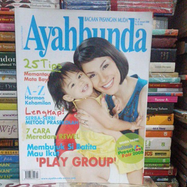 MAJALAH AYAHBUNDA ORIGINAL NO. 02 / 17 - 30 JANUARI 2008 BEKAS