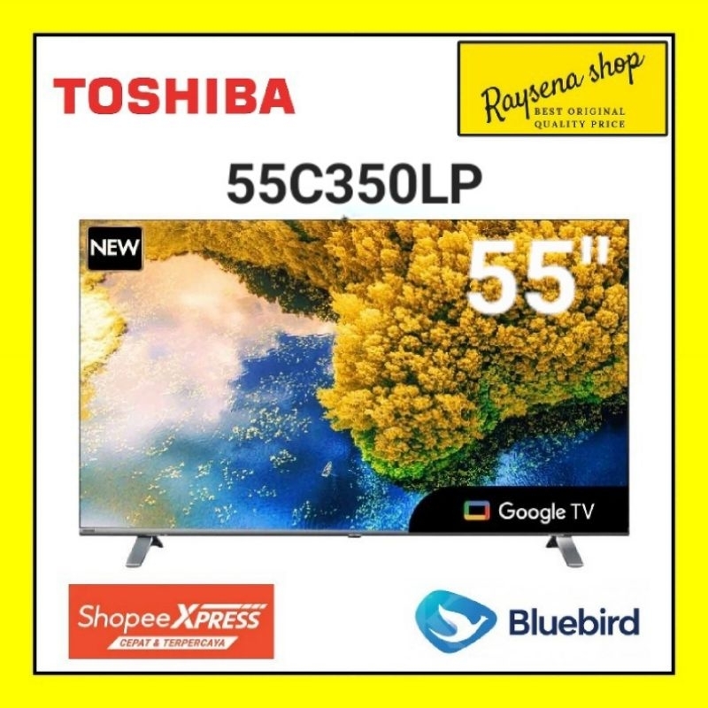 TOSHIBA 55C350LP 4K UHD HDR Smart Google TV 55 Inch 55C350