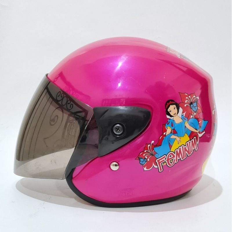 Promo SISA Pabrik Reject ukuran Helm ANAK SD