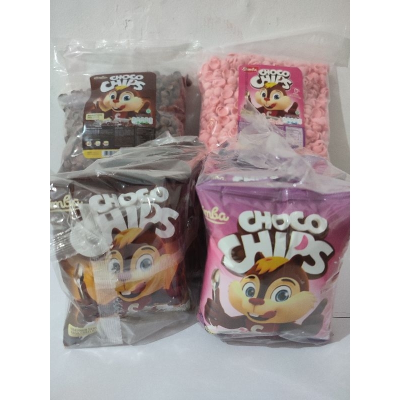 SIMBA CHOCO CHIPS 6 GR ISI 10 | 12 GR ISI 10 | 24 GR ISI 5 | 2 IN 1 ISI 6