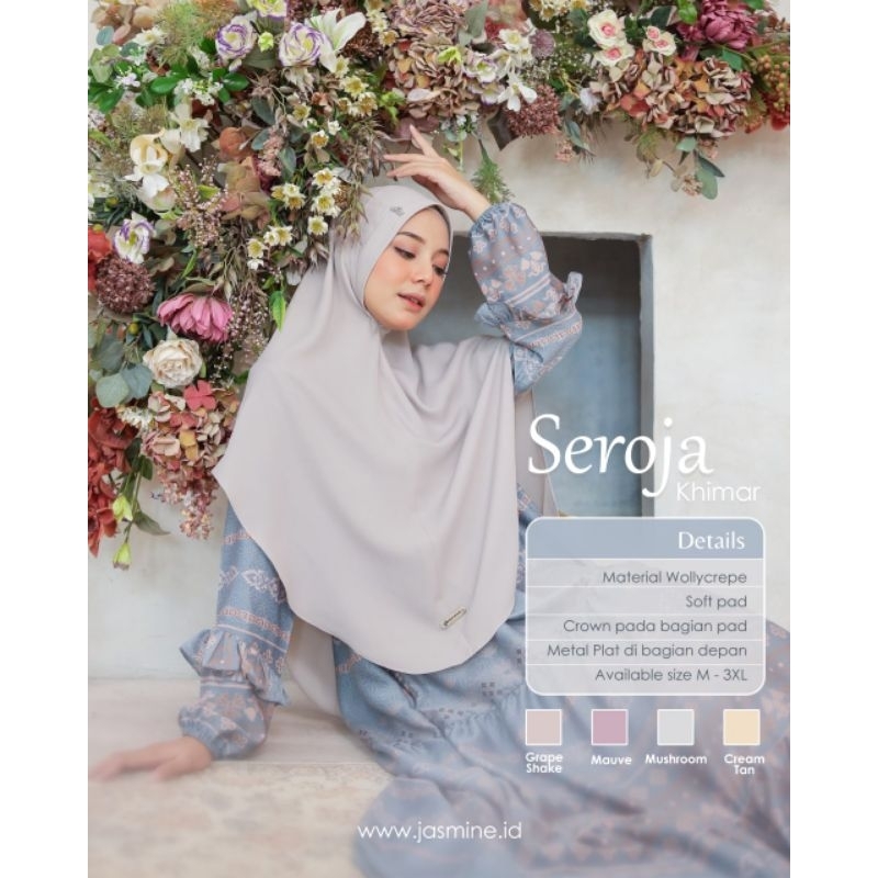 Seroja Khimar ( Seroja family ) by Jasmine Lidia Hadiwinoto
