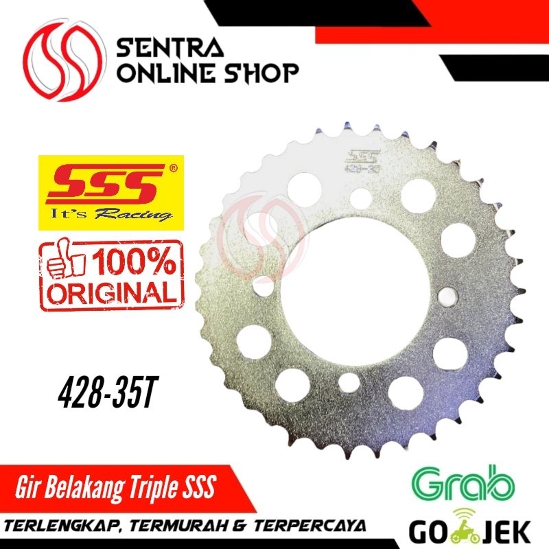 Gir gear belakang rxking rx king jupiter z rxz jupiter mx 35 428 sss