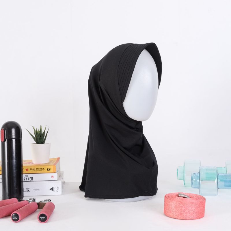 Jilbab Sporty Hijab Instant Jilbab Volly/hijab Instant Bergo sport