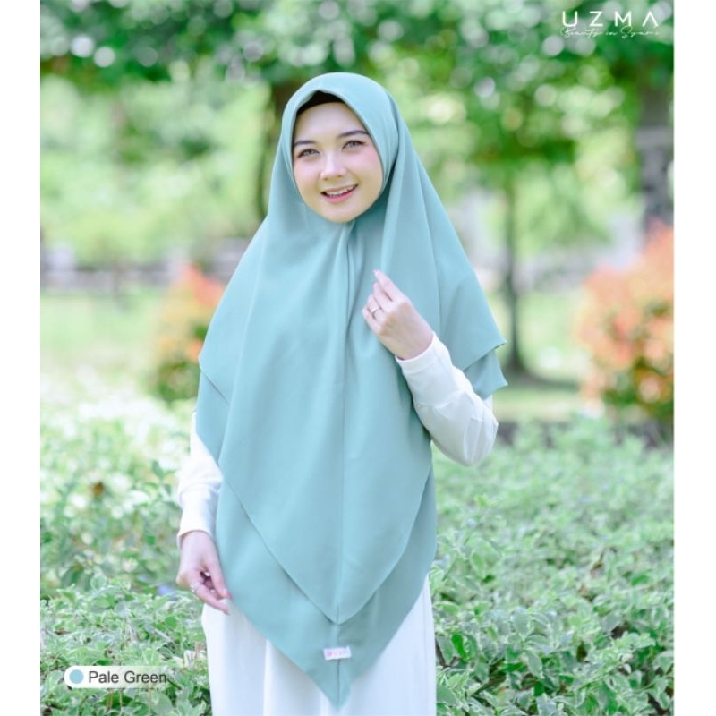 VELYA KHIMAR by UZMA HIJAB | Hijab Instan | Hijab Polos | Khimar Rempel