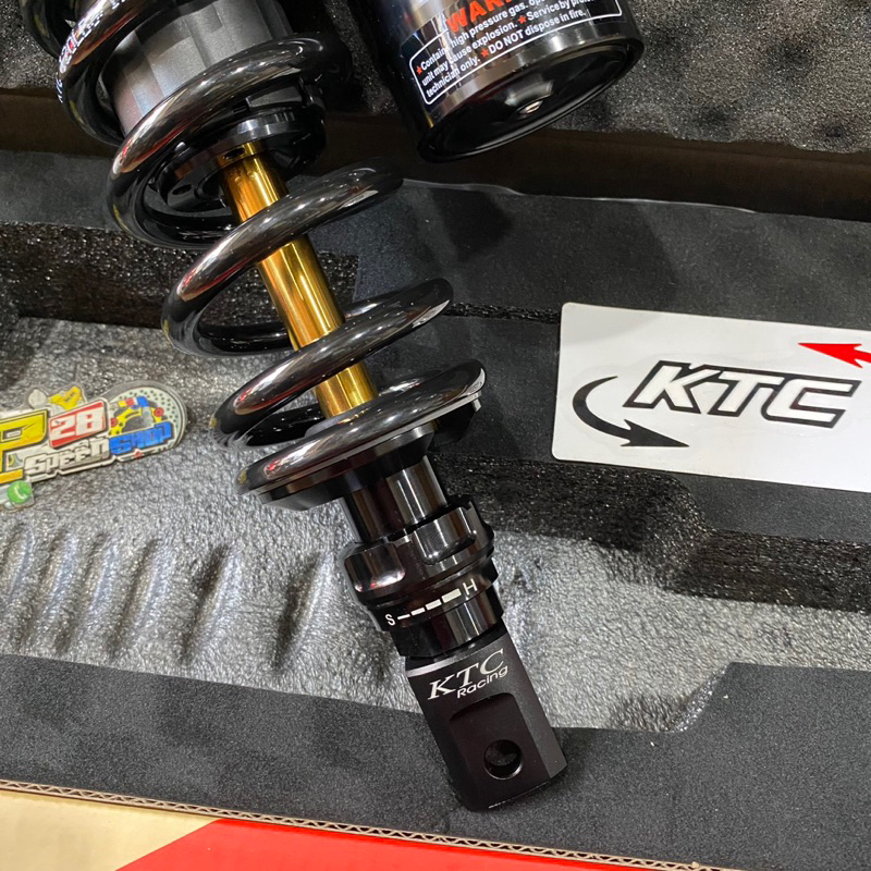 SHOCKBREAKER KTC ORIGINAL MODEL EXTREME UKURAN 325 MM &amp; 300 MM AS GOLD UNIVERSAL ALL MATIC BEAT VARIO SCOOPY MIO XEON SOUL FINO LEXI DLL