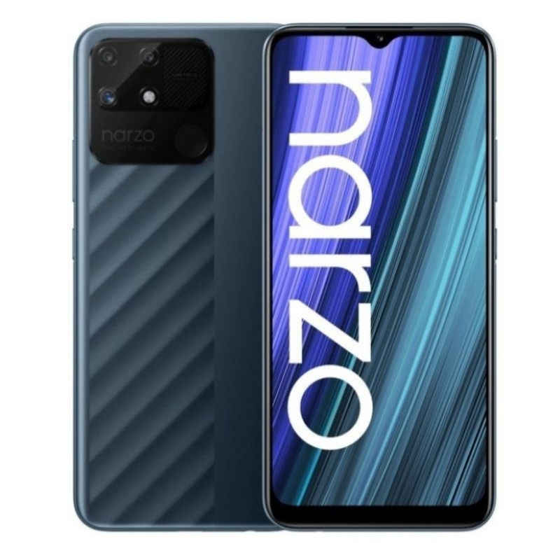 HP REALME NARZO 50A 4/64 GB - NARZO 50 A RAM 4GB ROM 64GB GARANSI RESMI