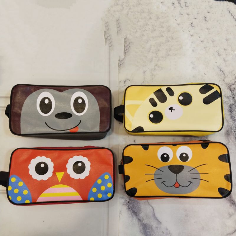 

Tempat Pensil Bahan Motif Animal // Tempat pensil murah