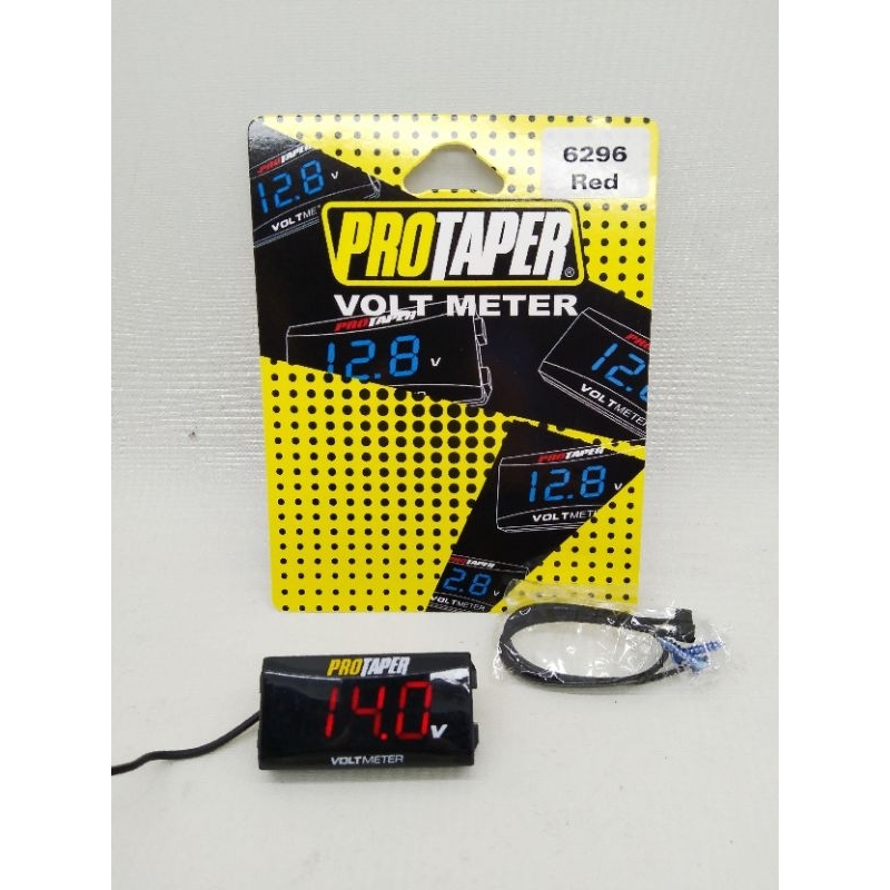 Volt Meter Aki Digital X Case Waterproof