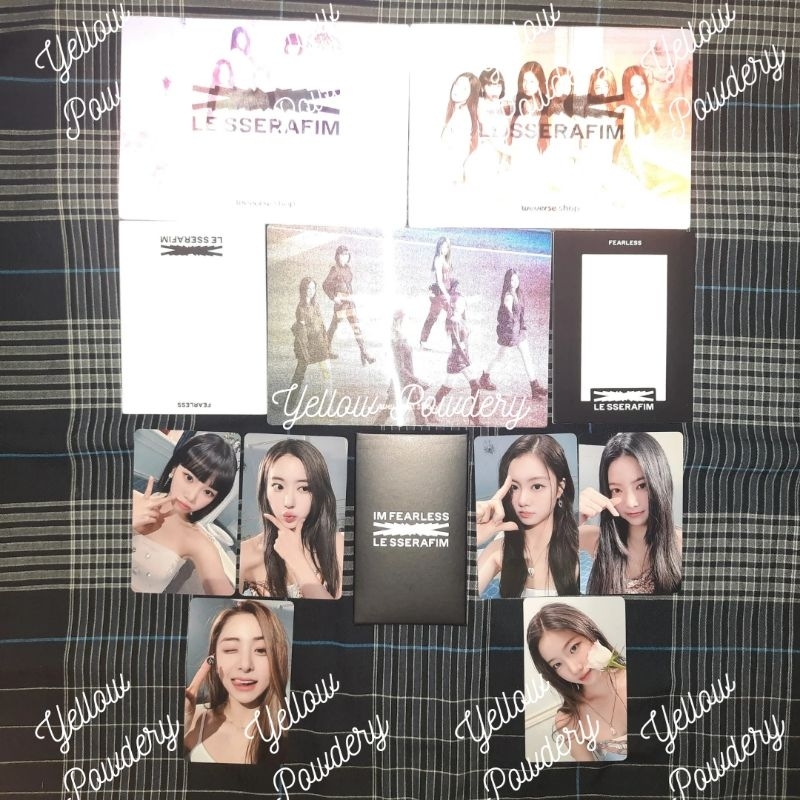 READY KAMAR SHARING POB WEVERSE PC ALBUM LE SSERAFIM FEARLESS PHOTOCARD OFFICIAL BENEFIT NORMAL HOLO VOL 1 VOL 2 BLACK PETROL BLUE CYPHRE MURAH FANSIGN ORIGINAL GARAM MAUNG SAKURA IZONE CHAEWON EUNCHAE YUNJIN KAZUHA LD MONOCHROME OFC PHOTOBOOK ORI