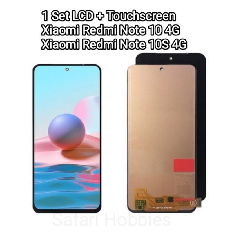 1 Set LCD+TS Xiaomi Redmi Note 10 4G / Redmi Note 10S 4G