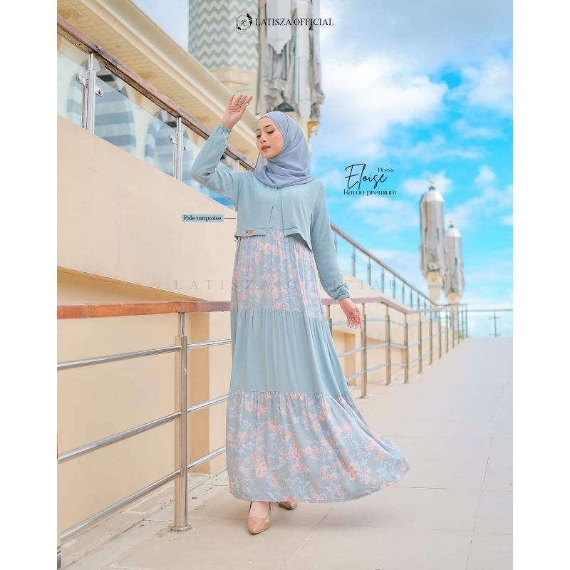 ✓TERBARU ✓ELOISE DRESS BY LATISZA OUTFIT|| DISTRIBUTOR LATISZA