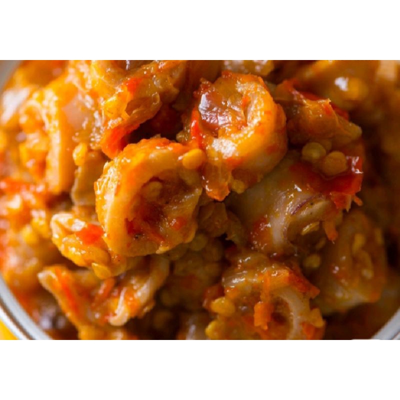 

sambal siap saji sambal cumi pedas