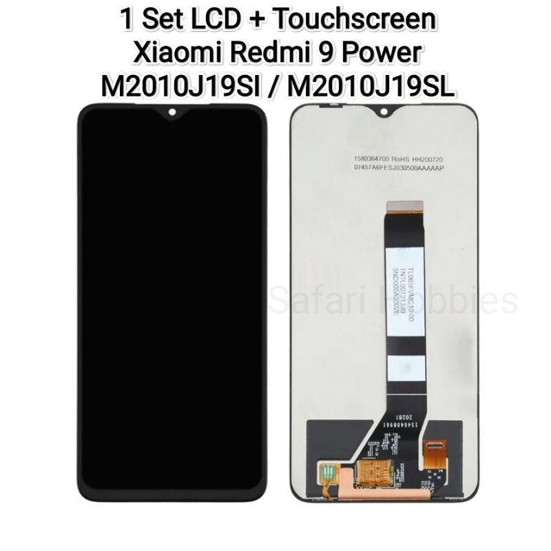 1 Set LCD+TS Xiaomi Redmi 9 Power