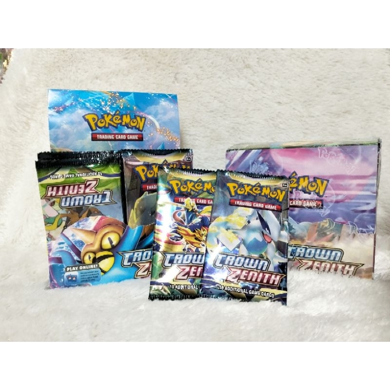 KARTU POKEMON  TRANDING CARD GAME CROWN ZENITH isi 32