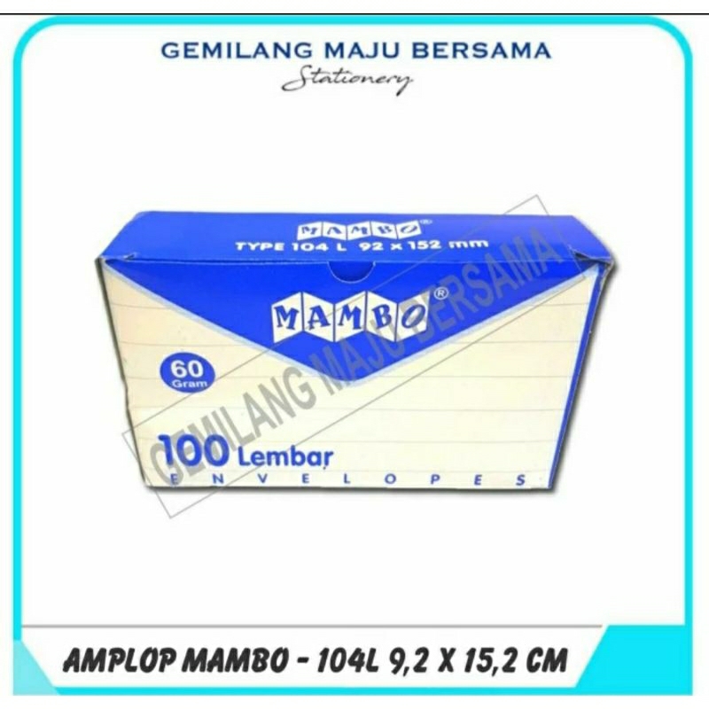 

Amplop Mambo 104L