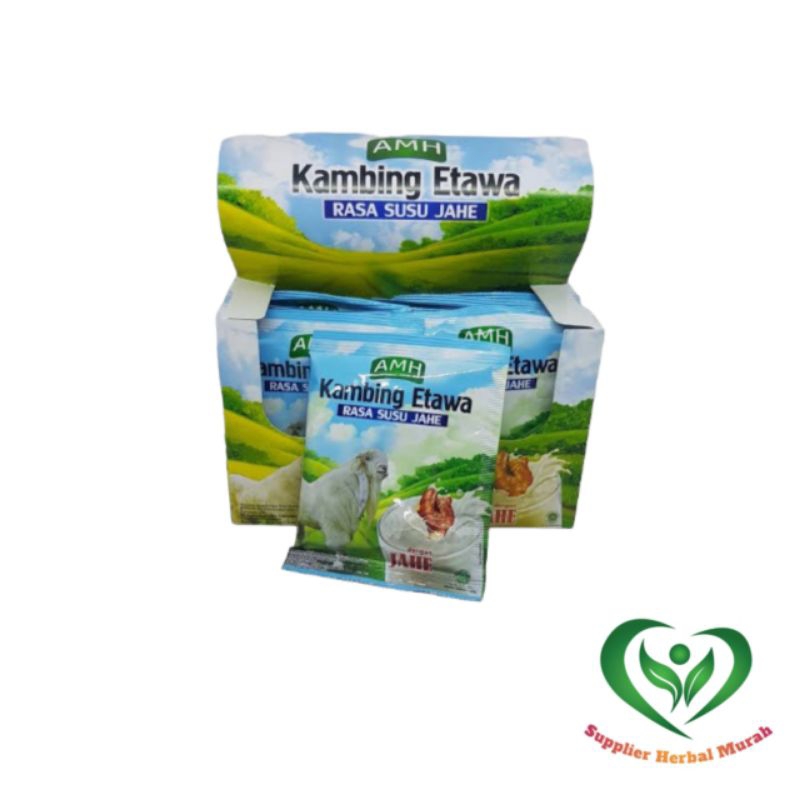 

Susu Etawa Kambing Bubuk AMH Rasa Jahe [Per Box isi 10 Sachet] Etawa Kambing