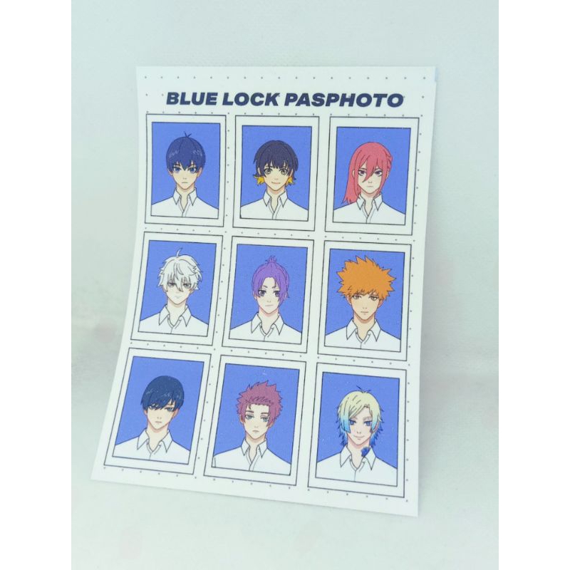 

Blue Lock Pasphoto sticker A6