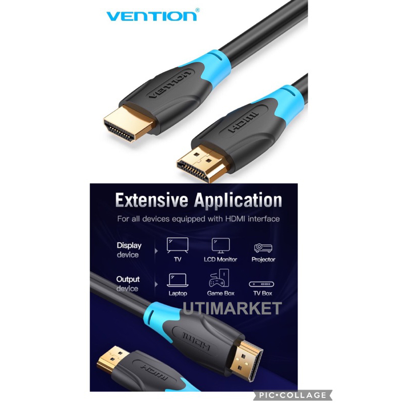 kabel hdmi 4K Vention male to male 10 meter
