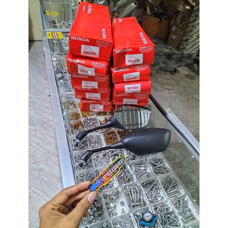 spion pcx ORIGINAL HONDA,spion click,spion 125z cocok di pasang buat motor Vario dan beat dll