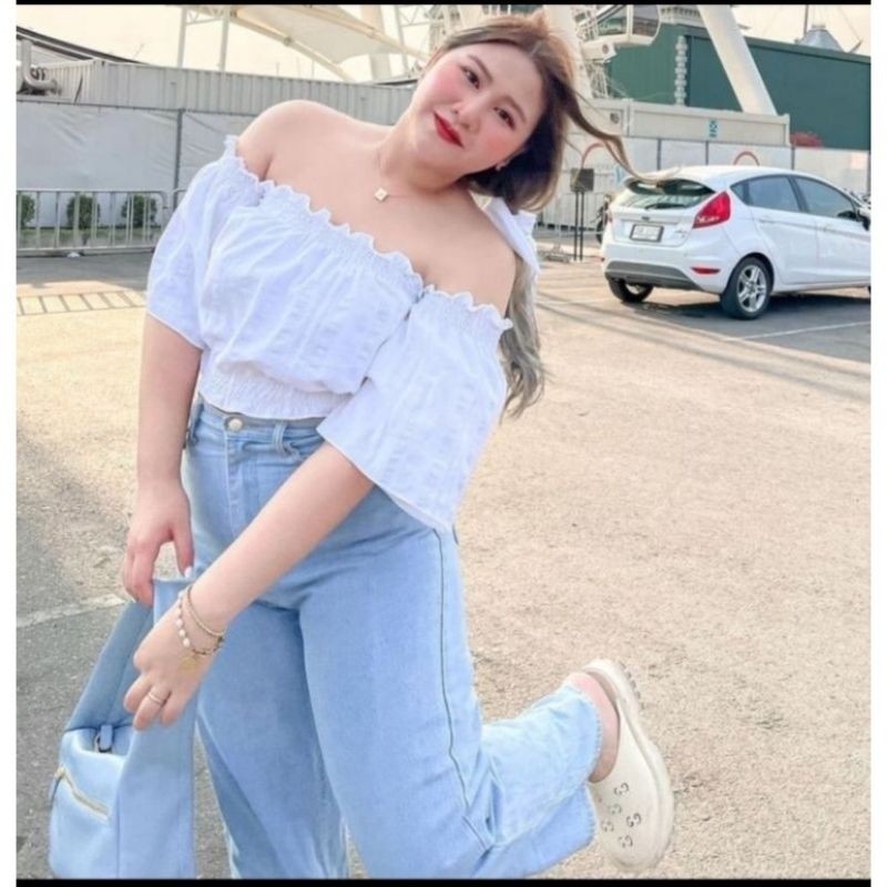 Kulot Jeans Jumbo Wanita // Bawahan Jeans Jumbo