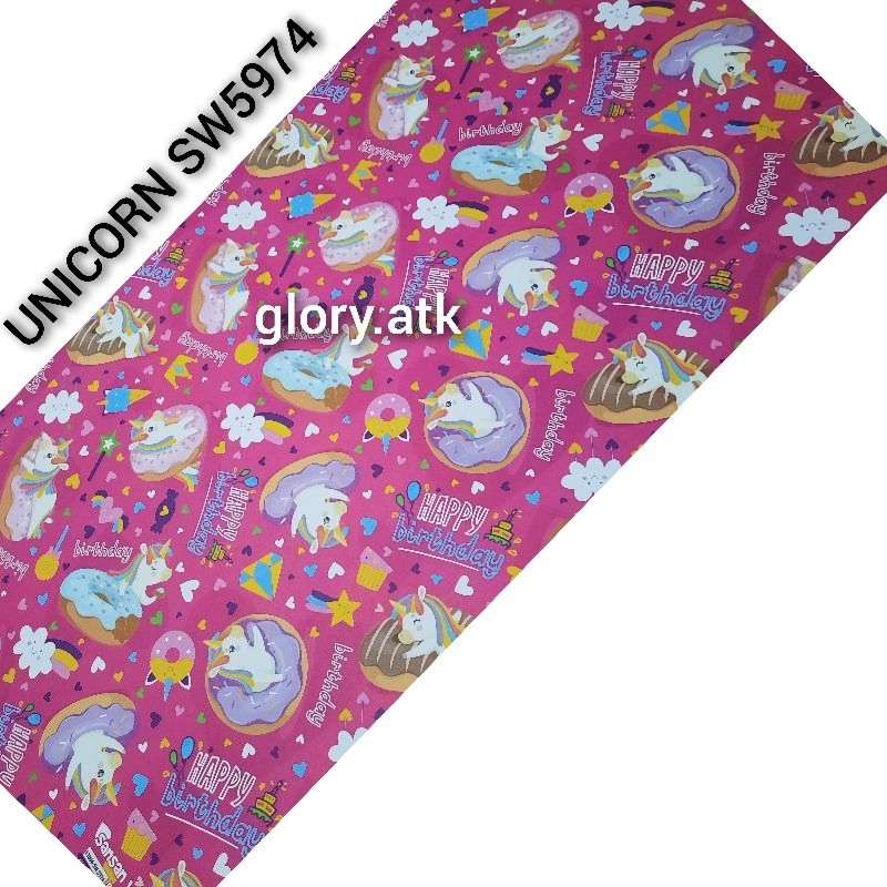 

KERTAS KADO SANSAN WAWA/SANWA UNICORN SW5974