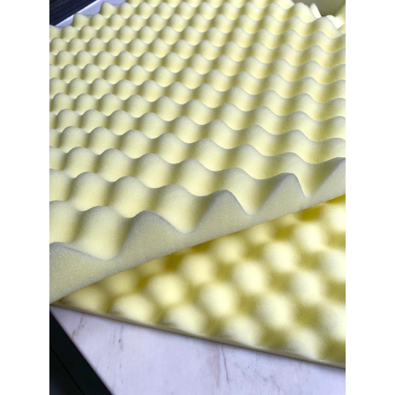 Busa telur anti api peredam suara 200x120cm (egg foam sound proof) Density 25/27/30/32 peredam suara