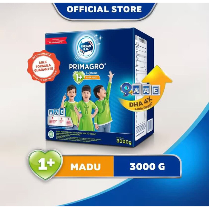 SUSU FRISIAN FLAG PRIMAGRO 1+ madu