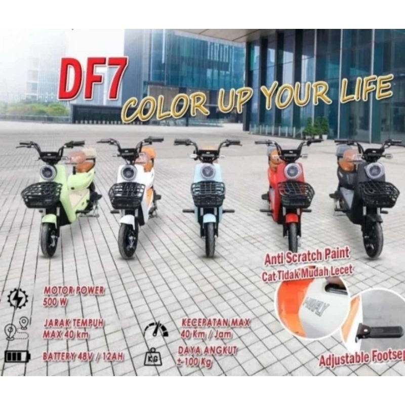 Sepeda Listrik U-winfly DragonFly 7 Selis Uwinfly