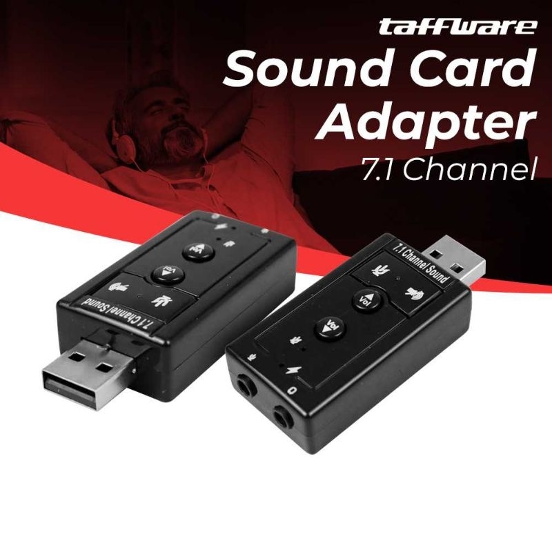 USB Sound Card Adapter 7.1 chanel