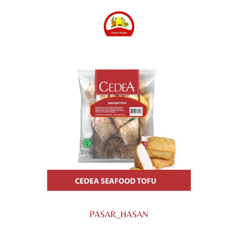 

500gr Seafood Tofu Cedea | Frozen Food | Pasar Hasan