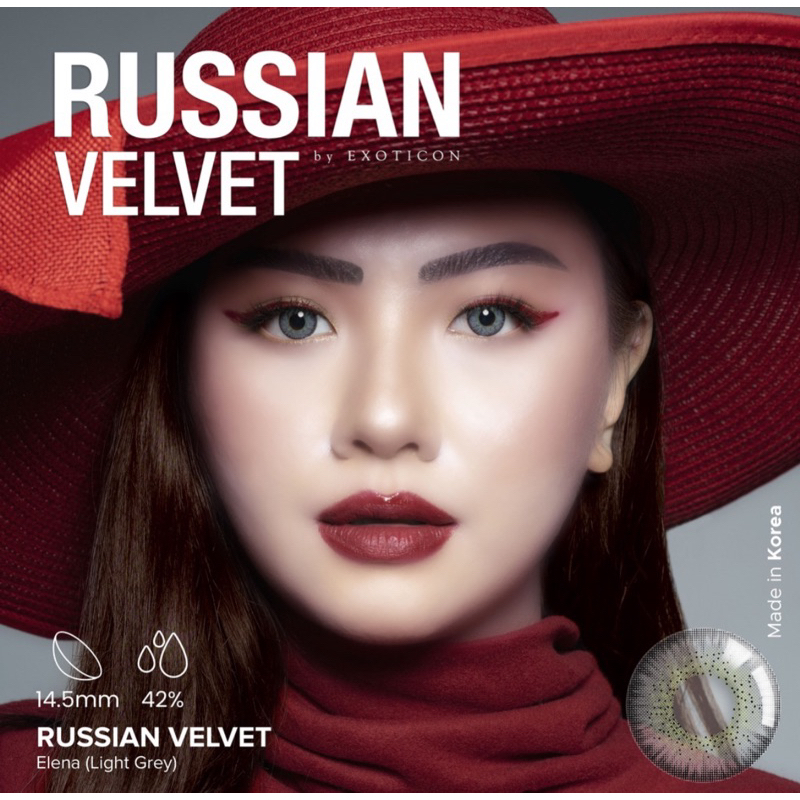 EXOTICON - RUSSIAN VELVET - ELENA ( LIGHT GREY )