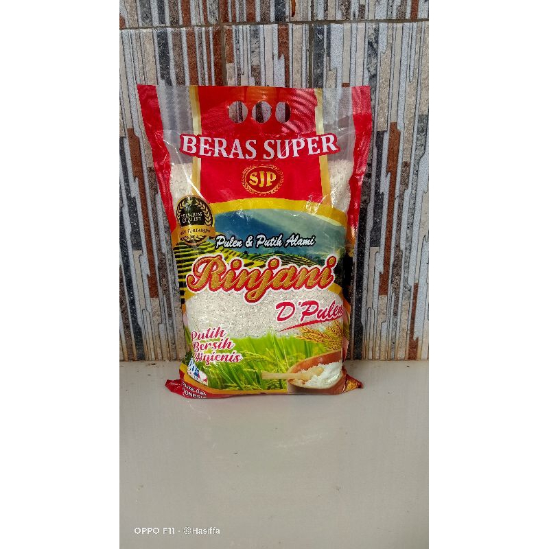 

Beras kemasan 3kg RINJANI/SURABAYA