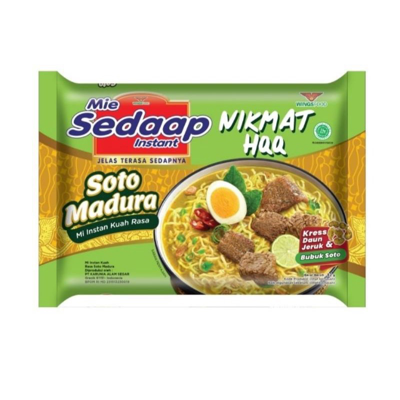 

Mie Sedaap Soto madura