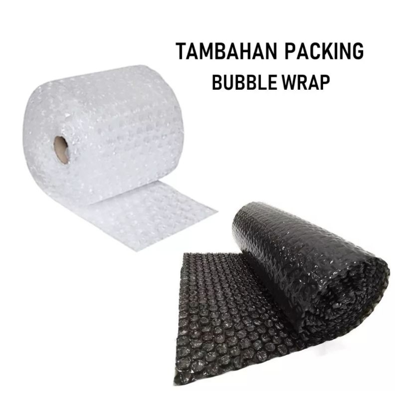 

tambahan packing bubble wrap