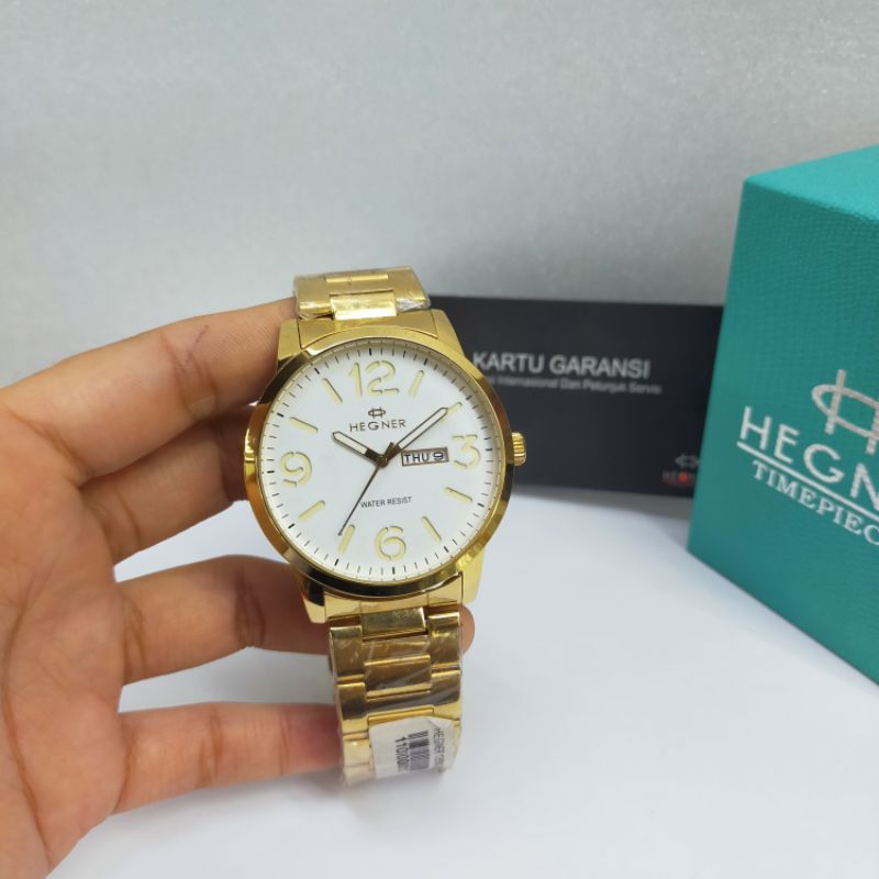 JAM TANGAN PRIA HEGNER 1260 ANALOG ORIGINAL