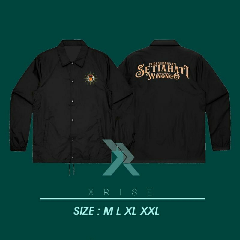 JAKET COACH WINDBREAKER PSHW PERSAUDARAAN SETIA HATI WINONGO